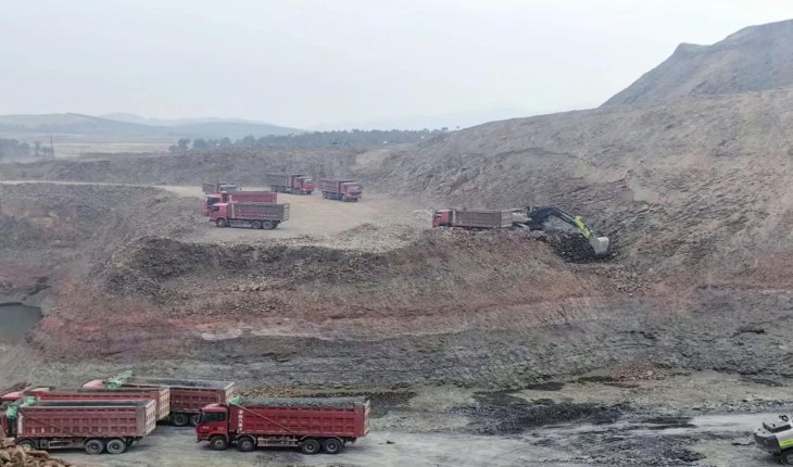 Bentonite raw material site